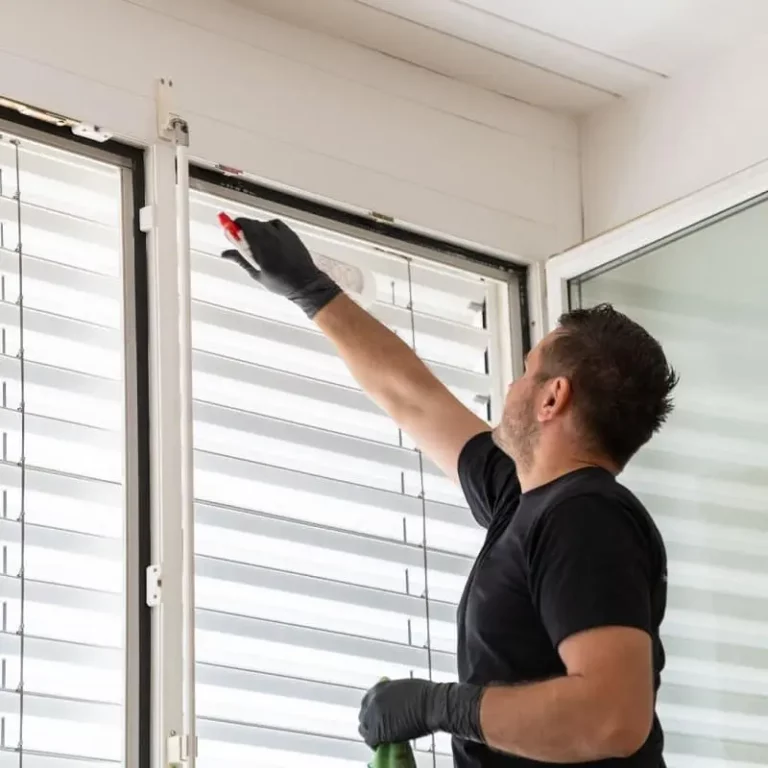 Manutenção de janelas de aluminio